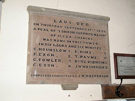 Drayton - Long Length Peal Board